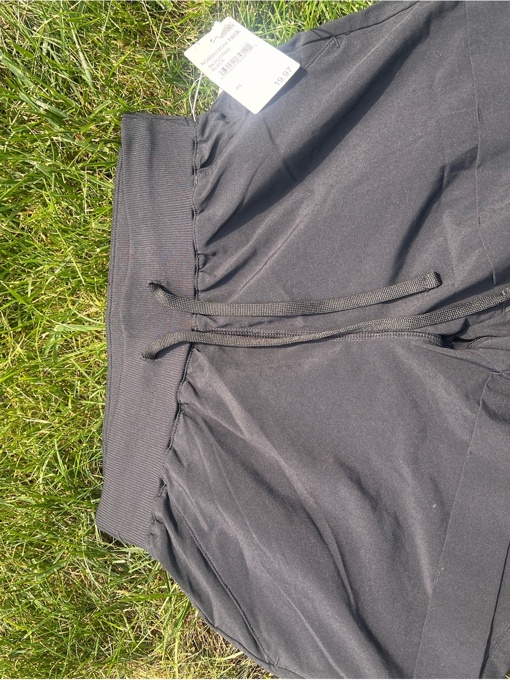Zella Black Athletic Drawstring Shorts